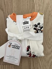 Pottery Barn Kids Disney Mickey Mouse Halloween Nursery Pajama 6-9 M 8136114 NEW