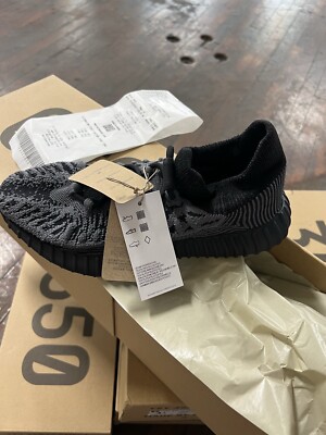 DS Adidas Yeezy 350 V2 CMPCT Slate Onyx Men s Sneaker Running Shoe YZY  Size 5.5