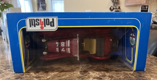 Polistil 1/16 Scale Alfa Romeo 1750 6C MilleMiglia #84 Diecast TG7 - Picture 3 of 6