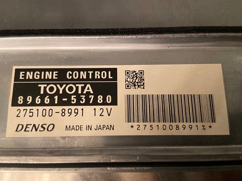 2007 LEXUS IS350 ENGINE CONTROL COMPUTER ECU 89661-53780 2WD LEXUS OEM🟠 - Picture 5 of 20