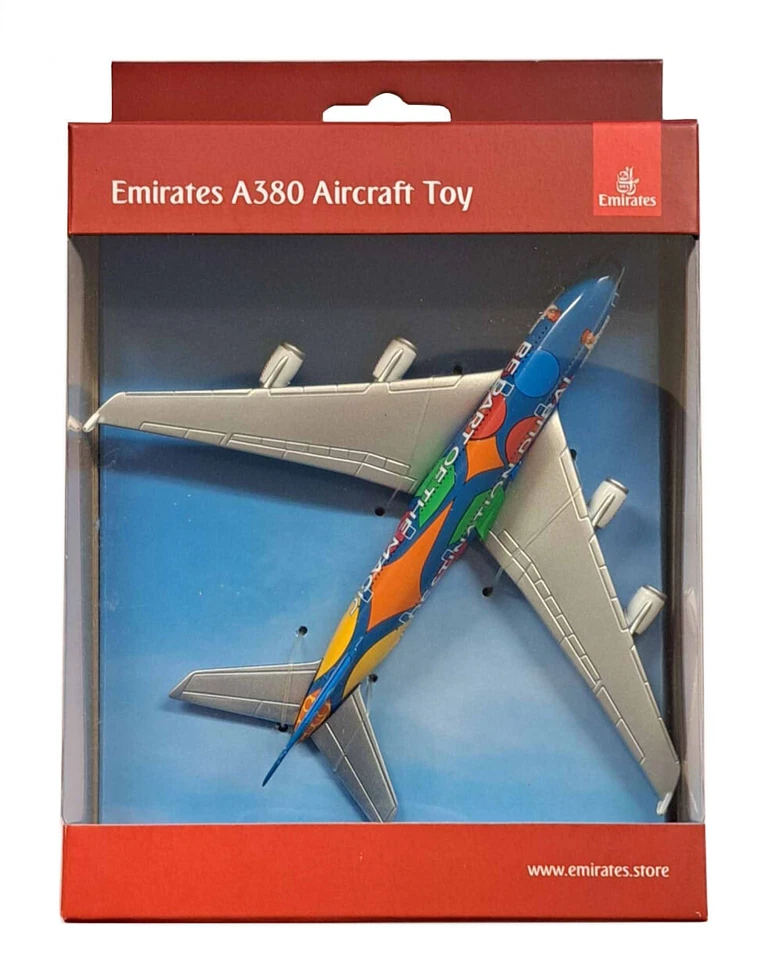 DARON EMIRATES A380 MAGIC OF DUBAI DIECAST MODEL PLANE RT9906