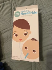 NoseFrida by Fridababy The SNOTSUCKER 1 Nosefrida & 4 Hygiene Filters Brand New!