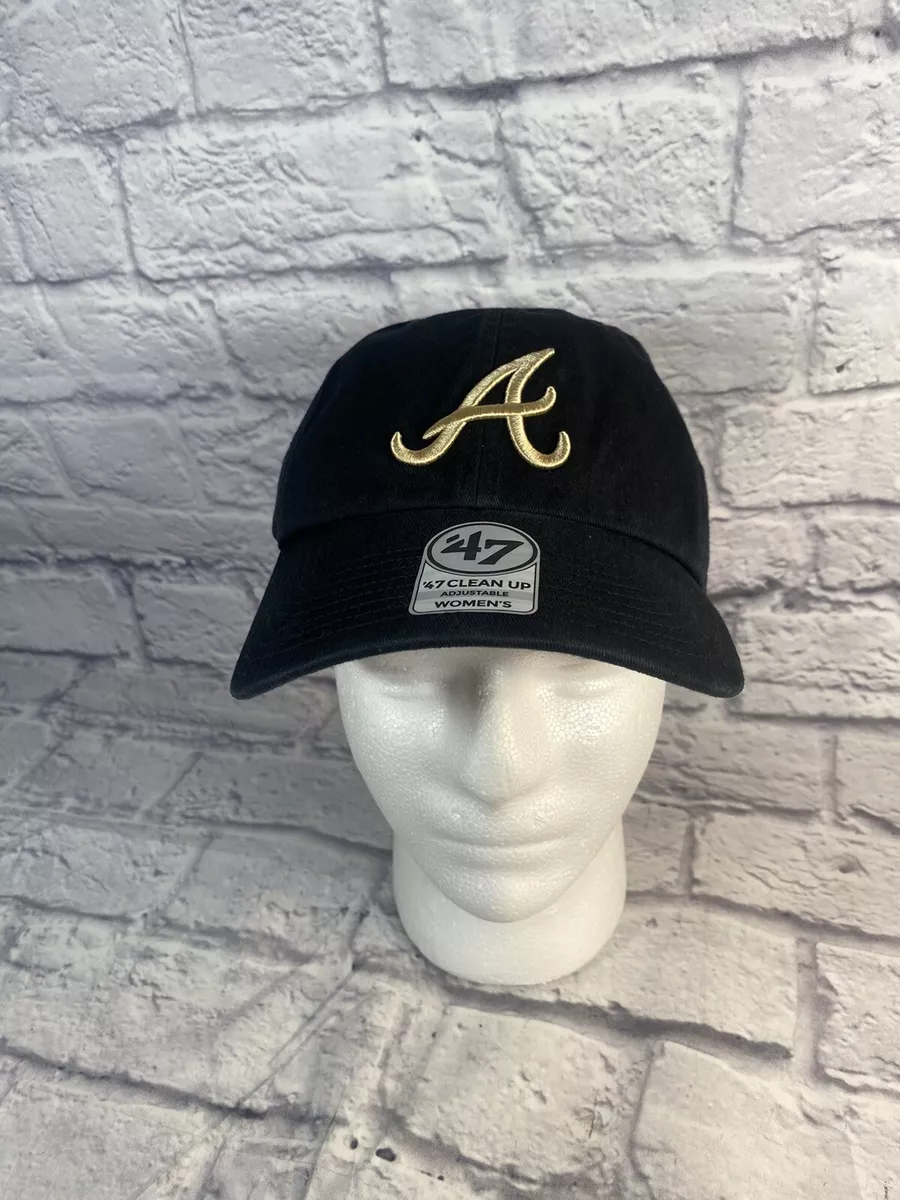 '47 Brand Atlanta Braves BCPTN World Series MLB Black Sure Shot MVP SNAPBACK Hat