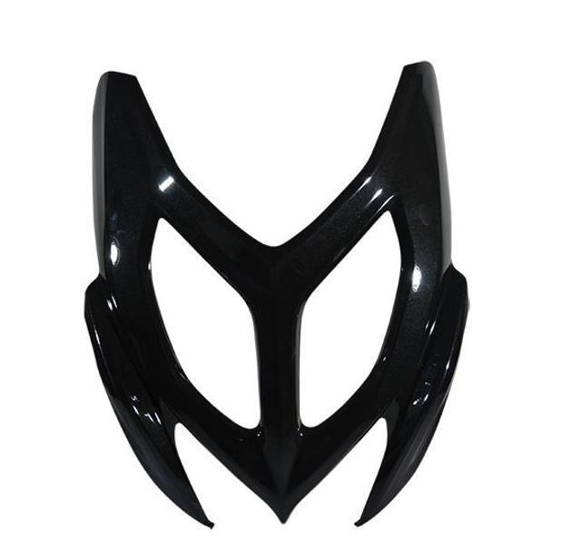 Tablier avant plastique noir pour entretien scooter Nitro Aerox 2013