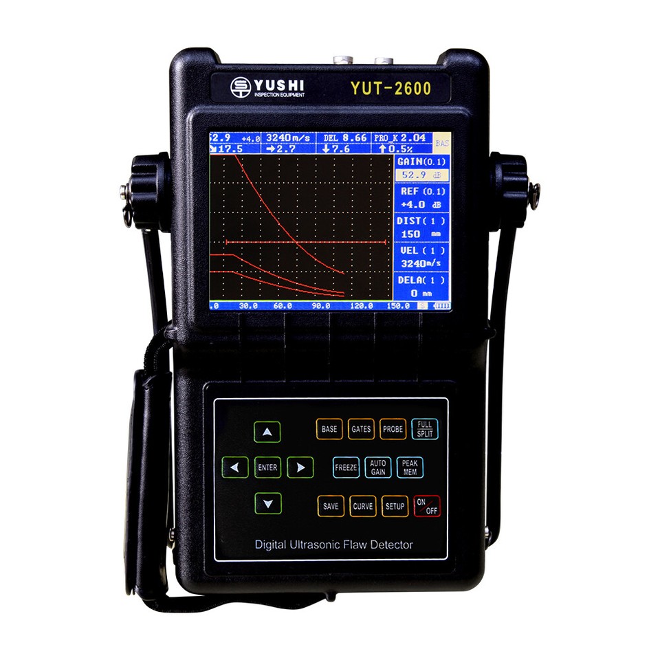 YUSHI YUT-2600 Digital Ultrasonic Flaw Detector DAC Curve with UT ...