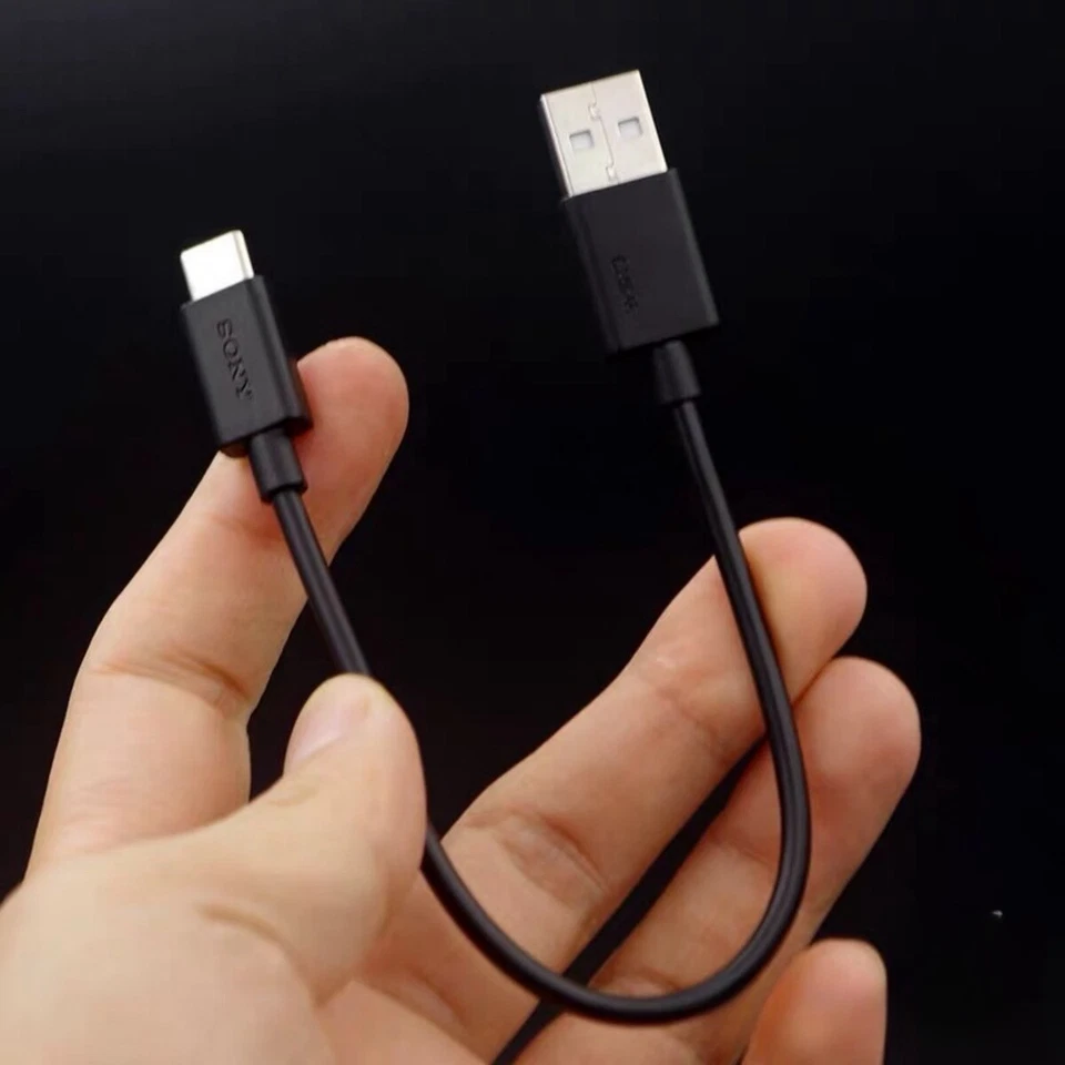 Кабель зарядного устройства Sony USB-C тип C WH-1000XM5 WH-1000XM4 12 дюймов - Изображение 4 из 4