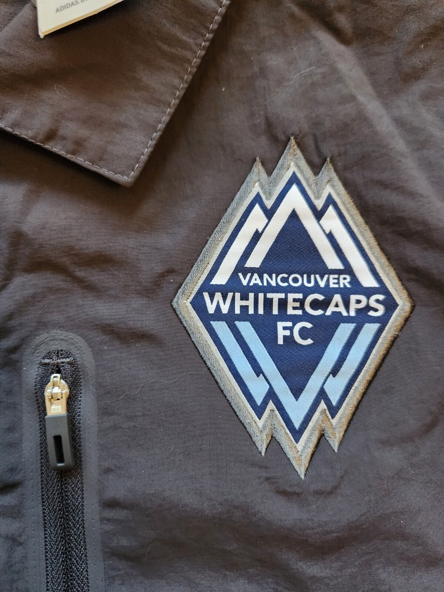 adidas Vancouver Whitecaps FC Men's Large MLS Anthem Jacket