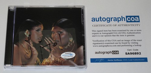 LIZZO signed Autographed "RUMORS" (Feat. Cardi B) CD + ACOA COA (Authenticated)