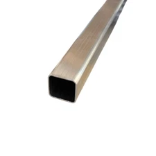1" x 1" Aluminum Square Tubing 48" Long - Mill Finish - .040" Thick Radius Tube