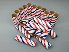 25pc Firework Tubes 3/4" x 3-1/2" x 3/32" Craft Cardboard Tubes Pyro