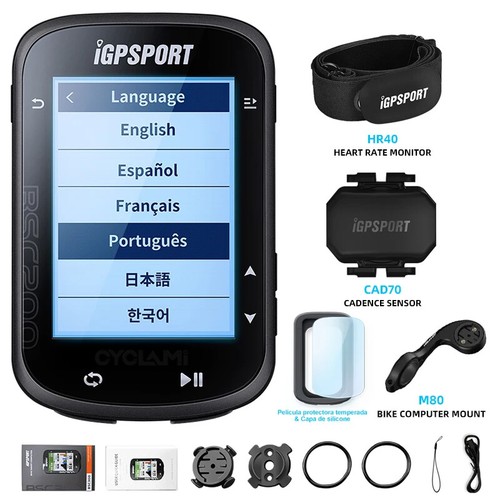 Wireless GPS Bike Computer Bike Speedometer Cycling Mileage Counter Synchronize - Picture 31 of 38