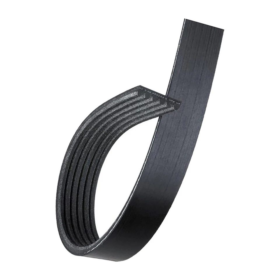 Cinto serpentina genuíno ACDelco para Buick Park Avenue 1999-2005 com nervuras em V | Preto - Imagem 2 de 4