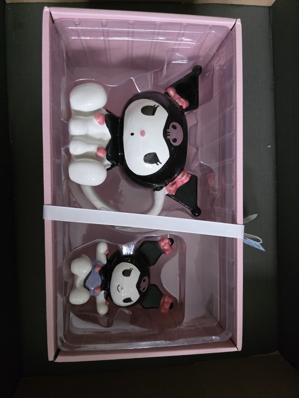 Sanrio Kuromi Mug set and Figure set