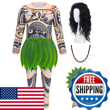 Raaibb Kids Halloween Costumes Boys Ocean Costume Printed Tattoos Shirt Pants