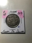 1943 Canada  Silver Half  Dollar