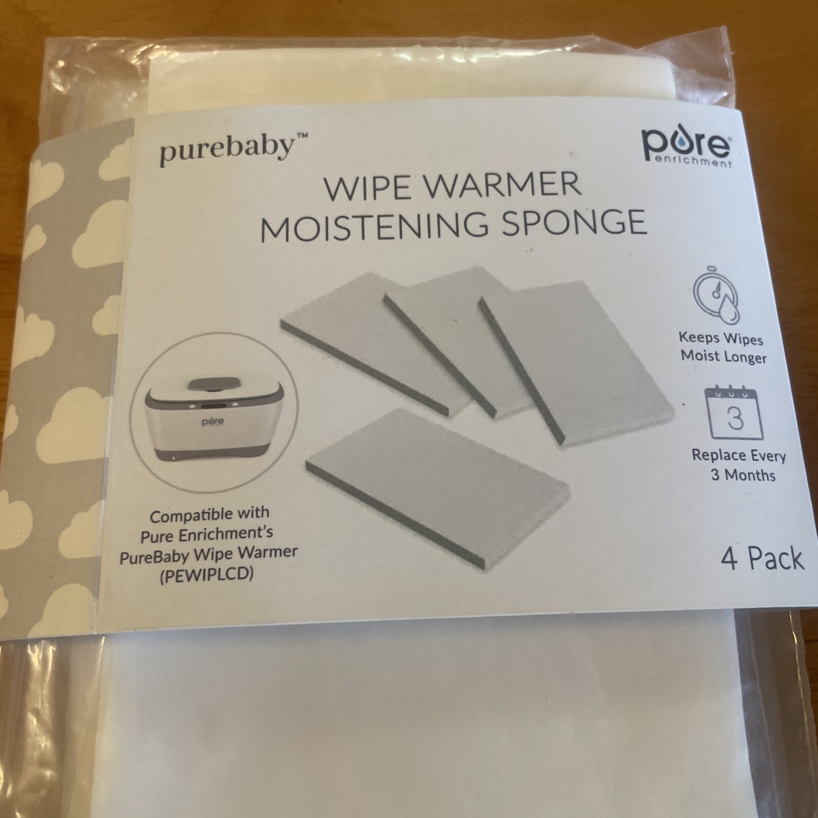 Pure Enrichment Pure Baby Replacement Pillows~wipe Warmer x2