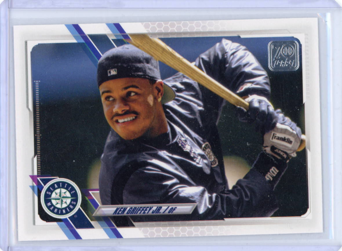 2021 Topps Series 2 - Ken Griffey Jr. #506 SP Legend Variation Batting Practice