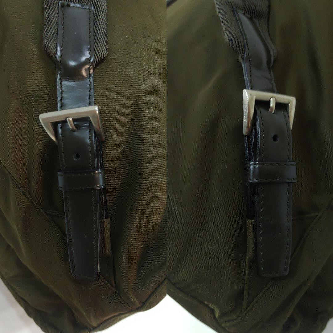 Excellent condition Prada Backpack in Leather x N… - image 9