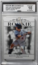 Kevin McGonigle 2024 Leaf ROOKIE #RA-89 Rookie Achievements GRADED 10 GEM MINT