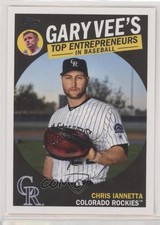 2019 Topps Gary Vee's Top Entrepreneurs Chris Iannetta #GV-7 7at