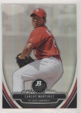 2013 Bowman Platinum Prospects Chrome Carlos Martinez #BPCP27 3a3