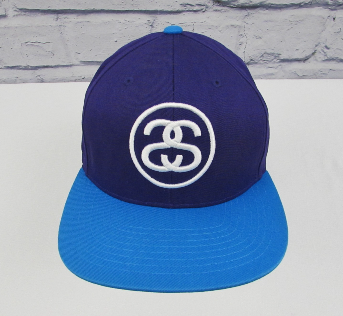 STUSSY Logo Double SS Link LOGO Cap / Adjustable Hat Snapback