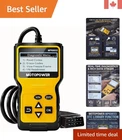 Portable Car Diagnostic Scanner - OBD II Scanner with Real-Time Data Monitoring
