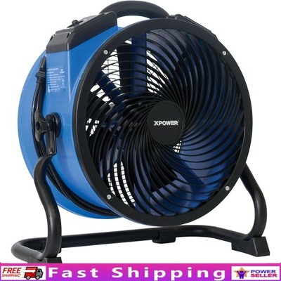 High CFM Utility Fan 2100 CFM Air Circulation 4 Speed Adjustable Cooling Timer