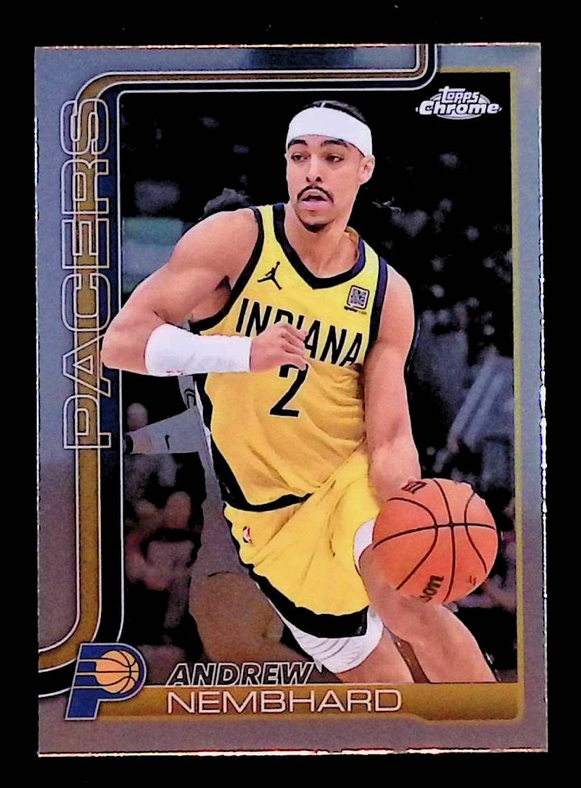 Andrew Nembhard 2025-26 Topps Chrome #97 Indiana Pacers | eBay