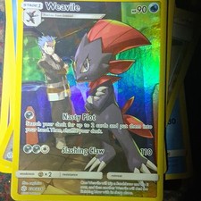 Pokemon Company Weavile 238/236 SM Cosmic Eclipse Secret Rare Full Art Holo on eBay