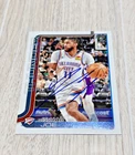 ISAIAH JOE Autographed 2025-26 Topps  AUTO On card auto 76ers OKC PISTONS-