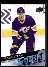 2020-21 Upper Deck Young Guns.// Austin Strand Rookie Los Angeles Kings #722