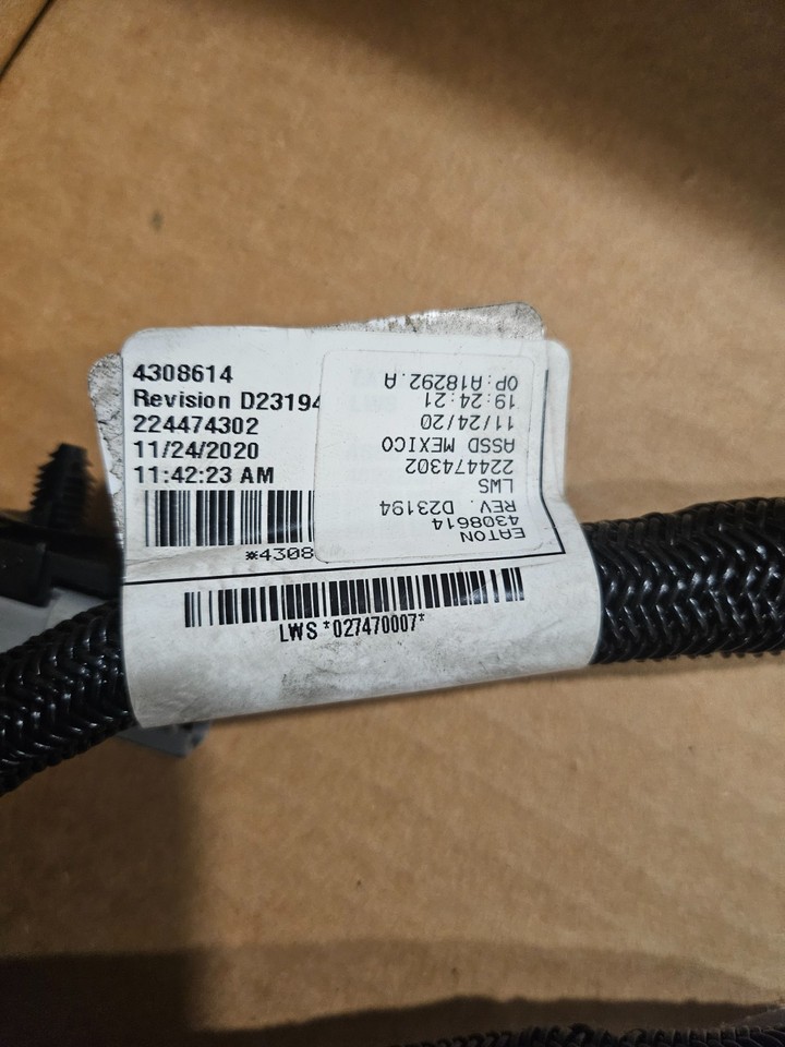 Genuine OEM Eaton Fuller Transmission Wire Harness Fulk4295 K-4295 ...