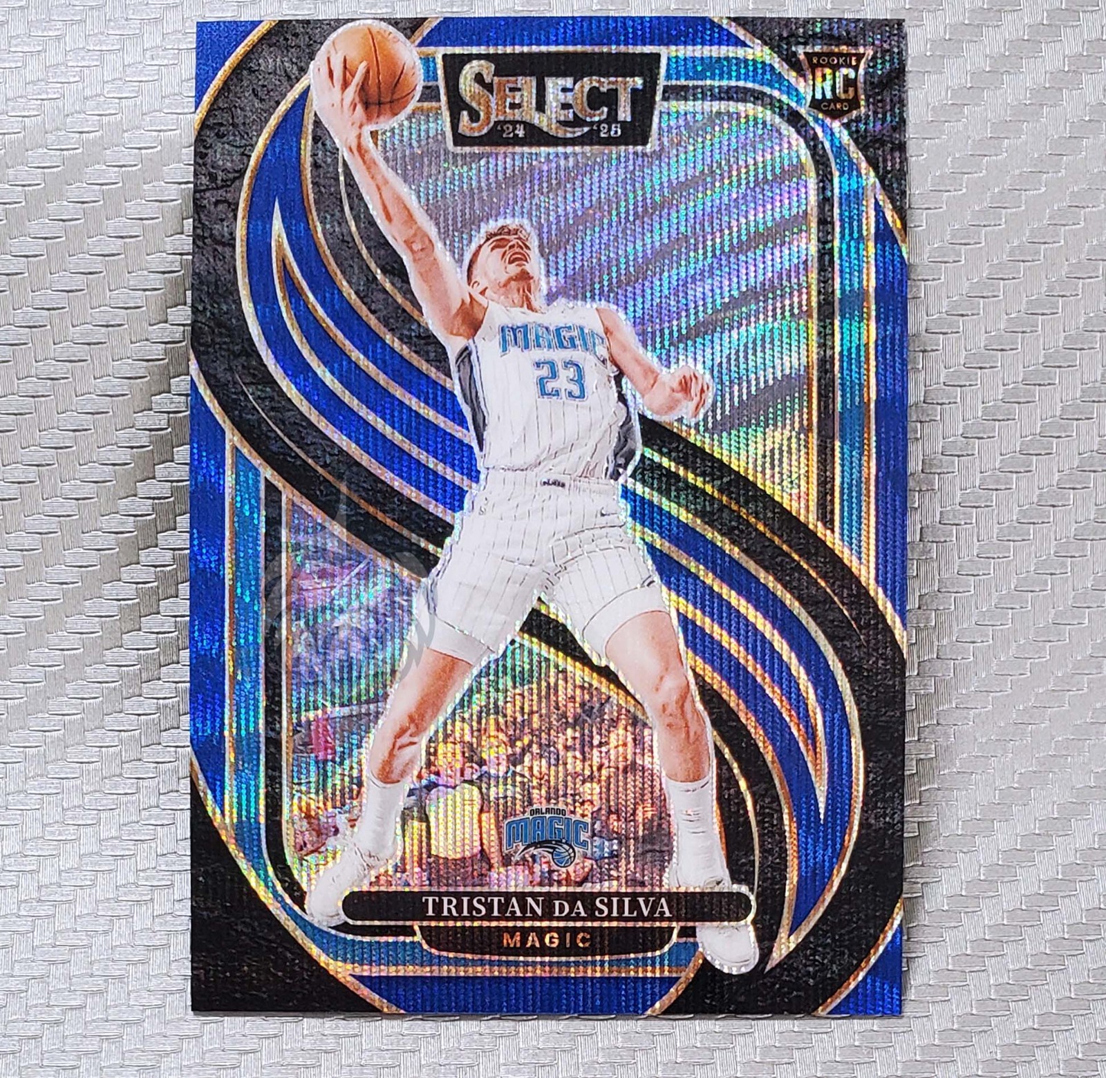 Tristan Da Silva SP /75 📈 2024-25 Select Premier Level Blue Wave Prizm #167