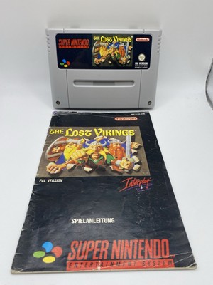 The Lost Vikings mit Anleitung | Super Nintendo SNES | Geprüft   