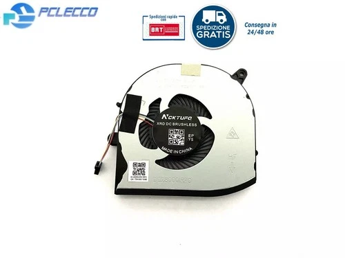 Ventola Dell XPS 15 9570 7590 Precision 5540 Fan Cooler Nuova Ricambio Laptop