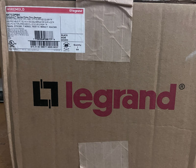 Legrand - 6ATC2PBK Poke Thru Device 6'' 20A Aluminum 4 Outlets - Wiremold