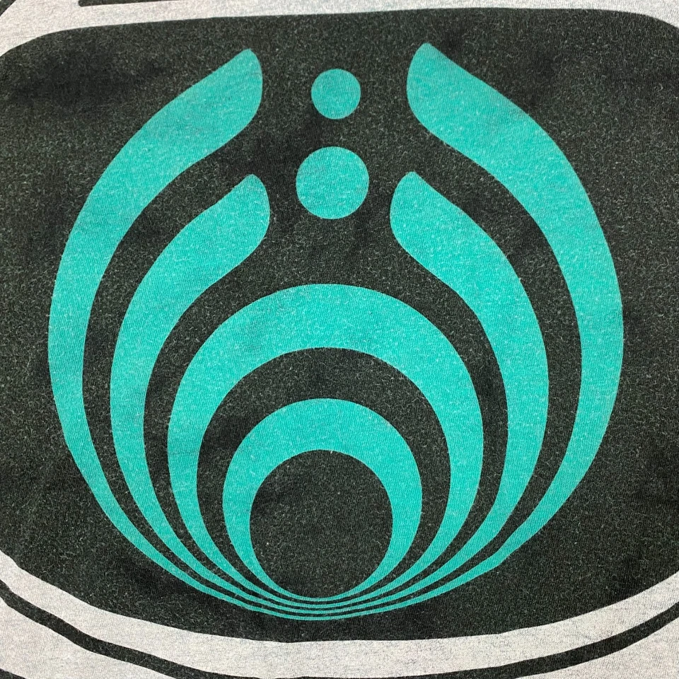 T-Shirt Vintage BASSNECTAR L Tie-Dye Astronaute Spacemann Haut Techno Danse EDM - Photo 3/4