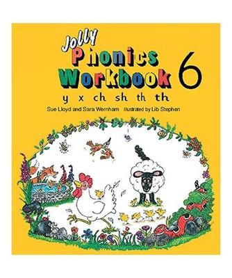Jolly Phonics Workbook 6, Sue Lloyd