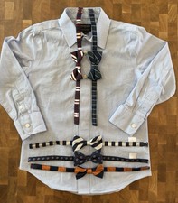 Janie Jack Boys Bow Tie Lot 5 Preppy Adjustable Dress Formal Bundle