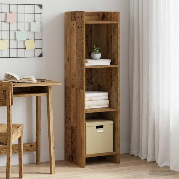 BüCherregal Altholz 30 X 30 X 111 Cm Holzwerkstoff-image