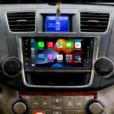 7'' Android 15 Carplay GPS Navi Car Stereo Radio For 2008-2013 Toyota Highlander