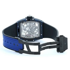 Hublot Spirit of Big Bang Carbon Blue 42mm 645.QL.7117.RX Skeleton 100 Limited 9