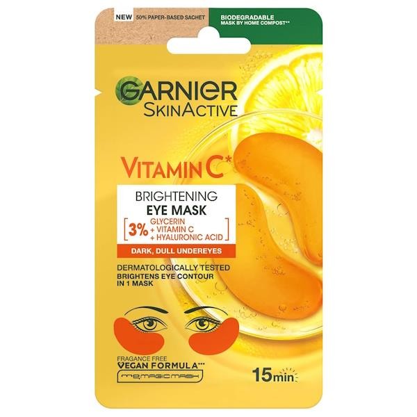 3 x Garnier Vitamin C Brightening Eye Mask 5g