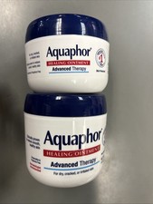 2 Aquaphor Healing Ointment Advanced Therapy Skin Protectant 10.5  14oz 04/2027