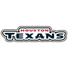 Houston Texans Script Logo 7 Football Sticker Waterproof Vinyl Decal DieCut Car