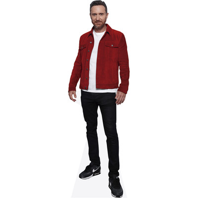 David Guetta (Red Jacket) Mini Size Cutout