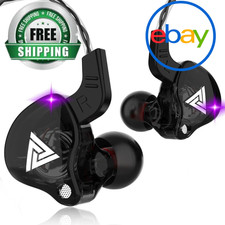 QKZ AK6 In Ear Earphones HiFi Bass Stereo Wired Headset With Mic Sports