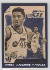 2019 Court Kings Cross-hatching Handles Amethyst 36/99 Donovan Mitchell #16 0c3