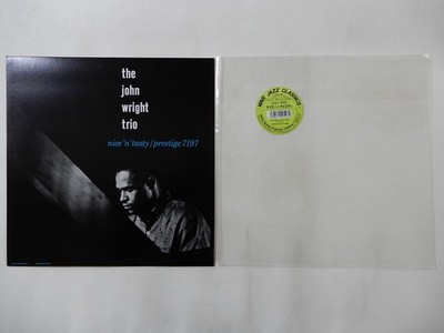 The John Wright Trio Nice 'N' Tasty Prestige WWLJ-7089 Japan  VINYL LP